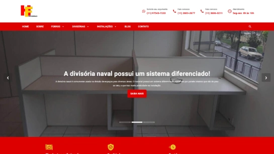 Segmento Divisórias